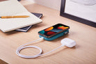 Lexon-Softpower Wirelessbank Kablosuz şarj Cihazı & Powerbank Mavi-Powerbank-3-fleurdirect.live