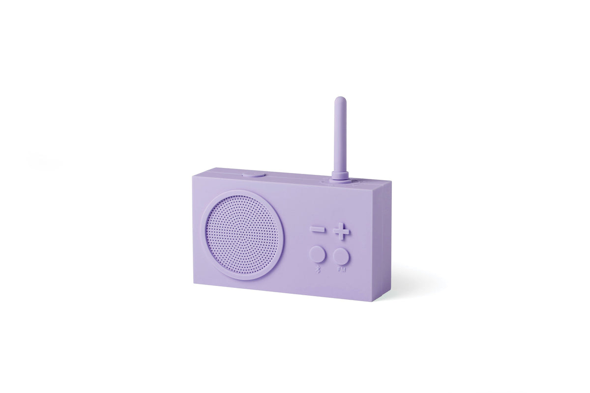 Lexon-Tykho 3 Radyo Ve Bluetooth Hoparlör Lila-Taşınabilir Hoparlör-1-fleurdirect.live