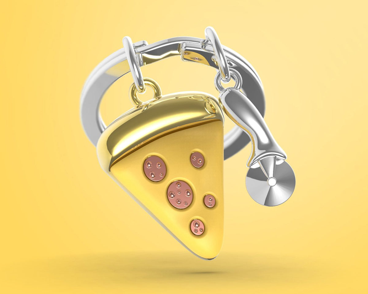 Metalmorphose-Pizza Anahtarlık-Anahtarlık-3-fleurdirect.live