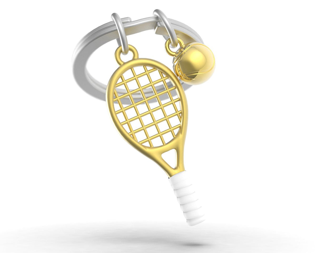 Metalmorphose-Tenis Raketi Anahtarlık Gold-Anahtarlık-7-fleurdirect.live
