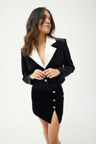MiMelo-Valeria In Velvet Jacket-Ceket-1-fleurdirect.live
