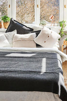 Moyha-Comfort Antrasit Yatak Örtüsü (120 x 240)-Yatak Örtüsü-4-fleurdirect.live