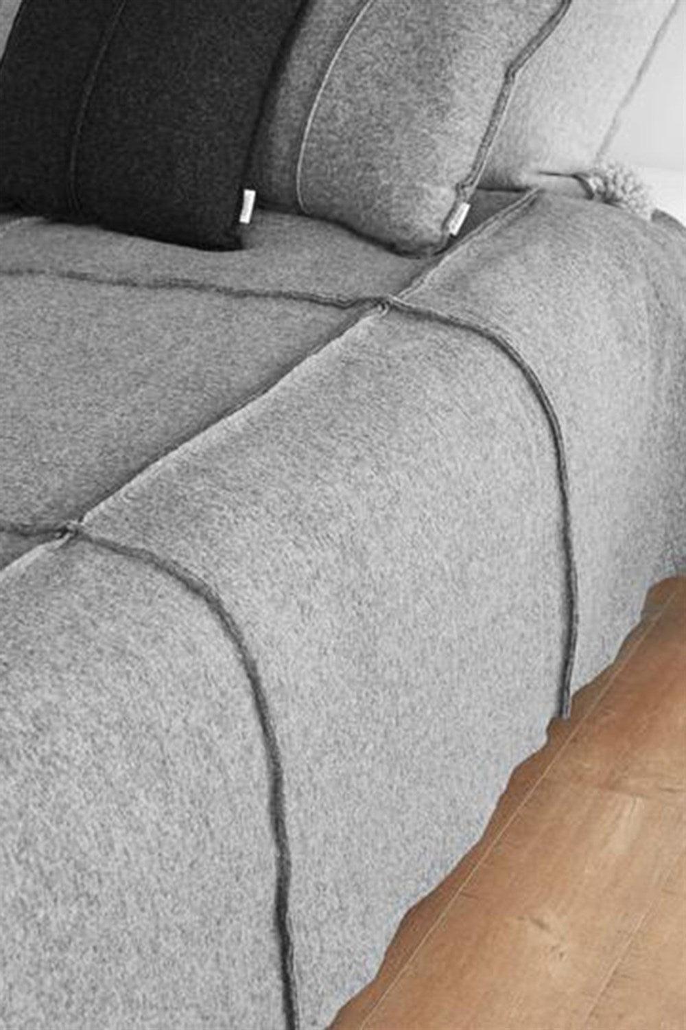 Moyha-Wave Gri Yatak Örtüsü (250 x 250)-Yatak Örtüsü-3-fleurdirect.live