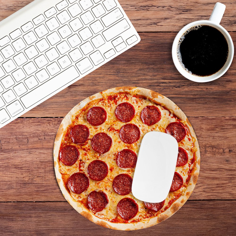 Mustard-Mustard Pizza Mouse Pad-Mouse Pad-3-fleurdirect.live