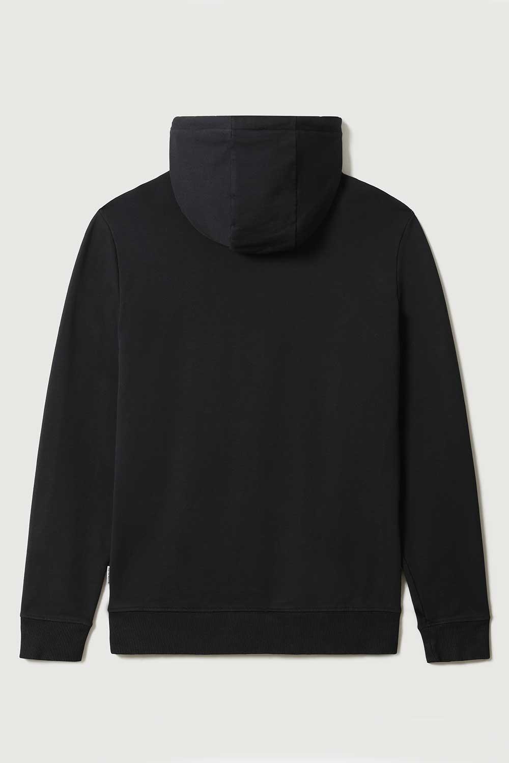 Napapijri-Balis Hood Black 041-Sweatshirts & Hoodies-7-fleurdirect.live