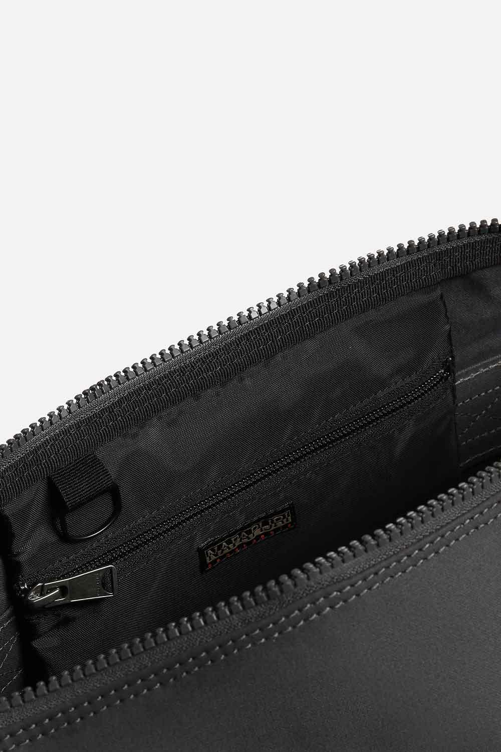 Napapijri-Bering Small 3 Dark Grey Solid-Bavul & Seyahat Çantası-8-fleurdirect.live