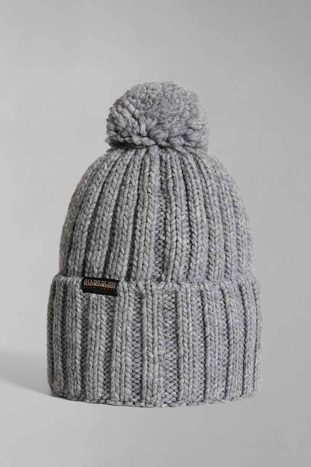 Napapijri-Semiury 5 Grey Melange-Bere-4-fleurdirect.live