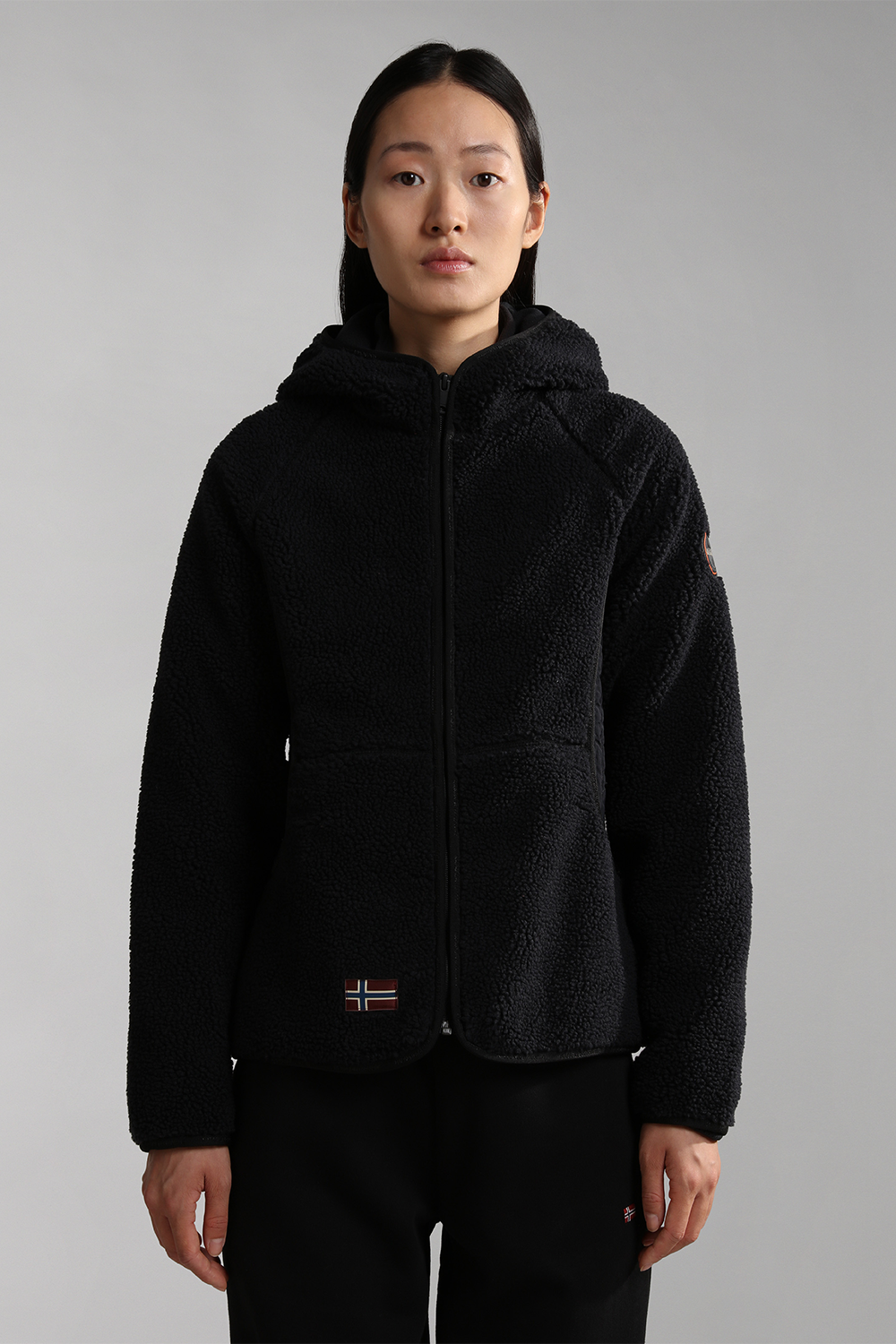 Napapijri-Yupik Full Zip Hoodie Fleecewear-Sweatshirts & Hoodies-1-fleurdirect.live