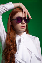 Okkia-Okkia Alessia Unisex Güneş Gözlüğü Rose Havana-Güneş Gözlüğü-8-fleurdirect.live