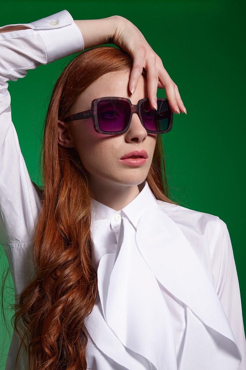 Okkia-Okkia Alessia Unisex Güneş Gözlüğü Rose Havana-Güneş Gözlüğü-8-fleurdirect.live