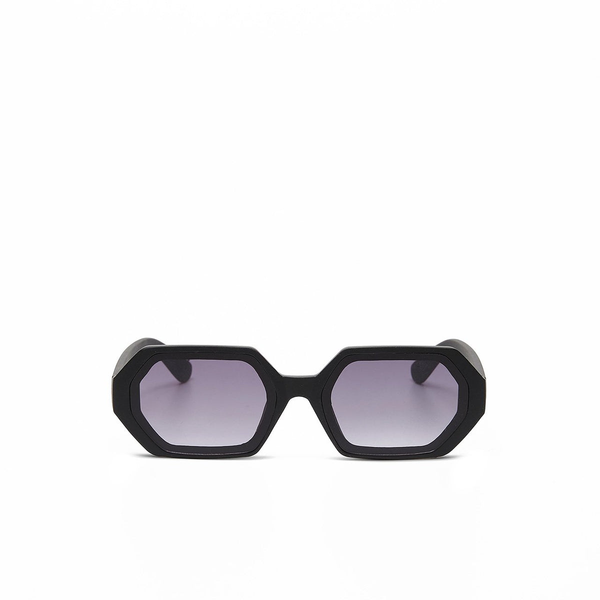 Okkia-Okkia Andrea Altıgen Unisex Güneş Gözlüğü Siyah-Güneş Gözlüğü-1-fleurdirect.live