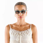 Okkia-Okkia Chiara Unisex Yeşil Güneş Gözlüğü Yeşil Gradyan-Güneş Gözlüğü-2-fleurdirect.live