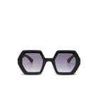 Okkia-Okkia Emma Big Hexagonal Unisex Güneş Gözlüğü Siyah-Güneş Gözlüğü-1-fleurdirect.live