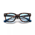 Okkia-Okkia Giovanni Classic Havana & Blue Unisex Güneş Gözlüğü Mavi Lens-Güneş Gözlüğü-1-fleurdirect.live
