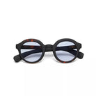 Okkia-Okkia Lauro Unisex Yuvarlak Siyah Havana Güneş Gözlüğü Mavi Gradyan-Güneş Gözlüğü-1-fleurdirect.live