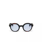 Okkia-Okkia Lauro Unisex Yuvarlak Siyah Havana Güneş Gözlüğü Mavi Gradyan-Güneş Gözlüğü-5-fleurdirect.live