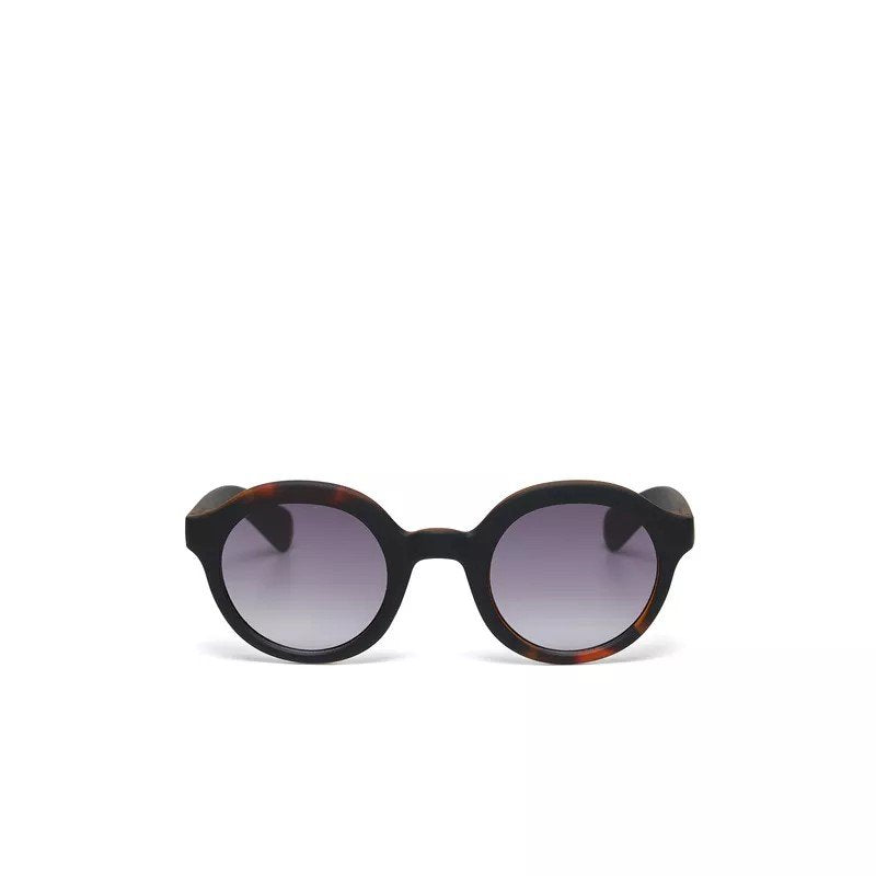 Okkia-Okkia Lauro Unisex Yuvarlak Siyah Havana Güneş Gözlüğü Siyah Gradyan-Güneş Gözlüğü-6-fleurdirect.live