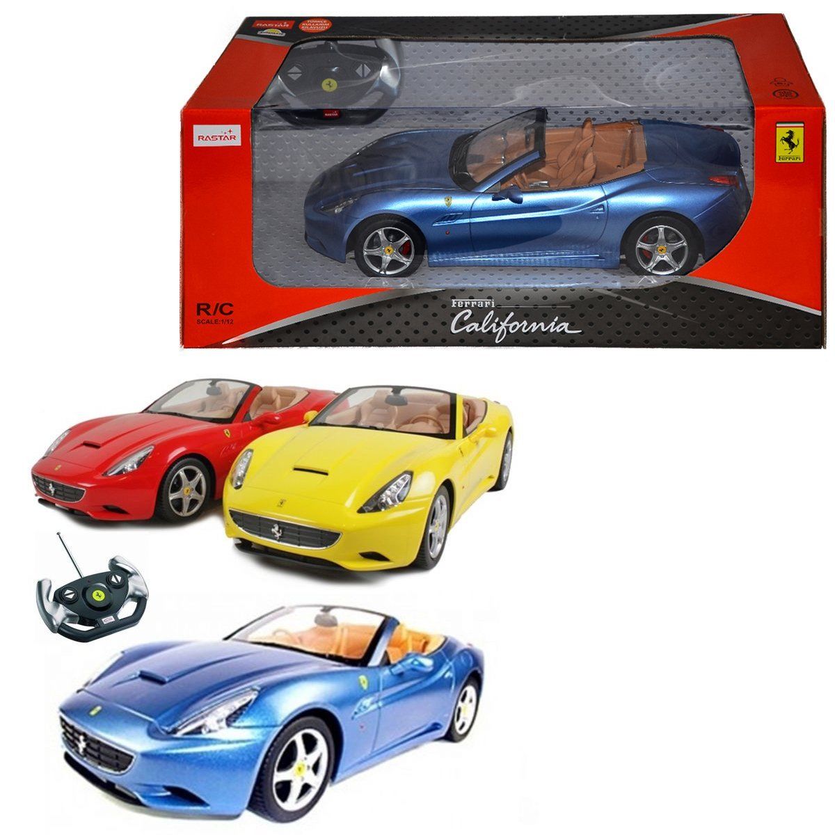 Rastar-Ferrari California Uzaktan Kumandalı Işıklı Araba-Uzaktan Kumandalı Araçlar-1-fleurdirect.live