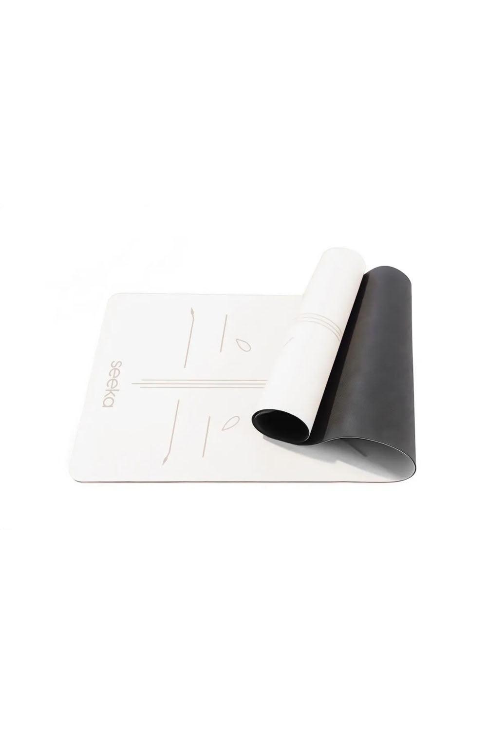 Seeka Yoga-Pro Serisi Sun Yoga Mat - Beyaz-Yoga Matı-2-fleurdirect.live