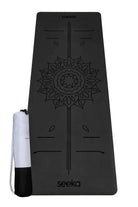 Seeka Yoga-Pro Serisi Sun Yoga Mat - Charcoal-Yoga Matı-1-fleurdirect.live