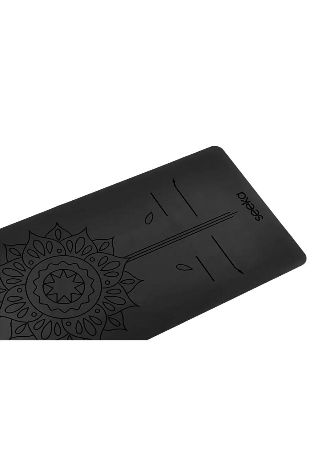 Seeka Yoga-Pro Serisi Sun Yoga Mat - Charcoal-Yoga Matı-4-fleurdirect.live
