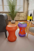 Sodd Design-Boom Bom Sehpa Turuncu-Lila Puantiye-Sehpa-2-fleurdirect.live