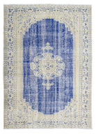 Soho Antiq-Asifa Madalyon Desenli El Dokuma Vintage Halı 220x304-Halı-1-fleurdirect.live