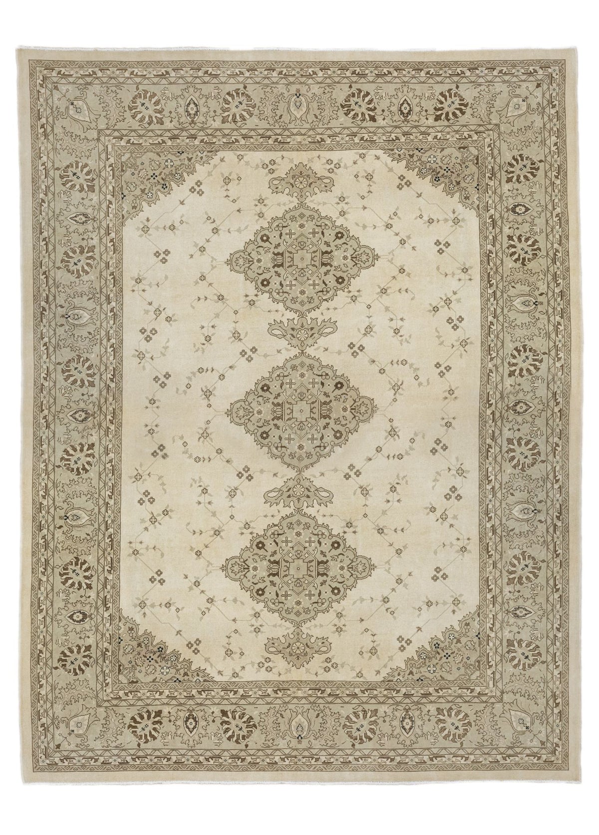 Soho Antiq-Bafk Yöresel İran Desenli El Dokuma Halı 298x392 Cm-Halı-1-fleurdirect.live