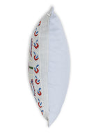 Soho Antiq-Beylem Suzani El Yapımı İpek Yastık 50x50 Cm-Yastık-5-fleurdirect.live