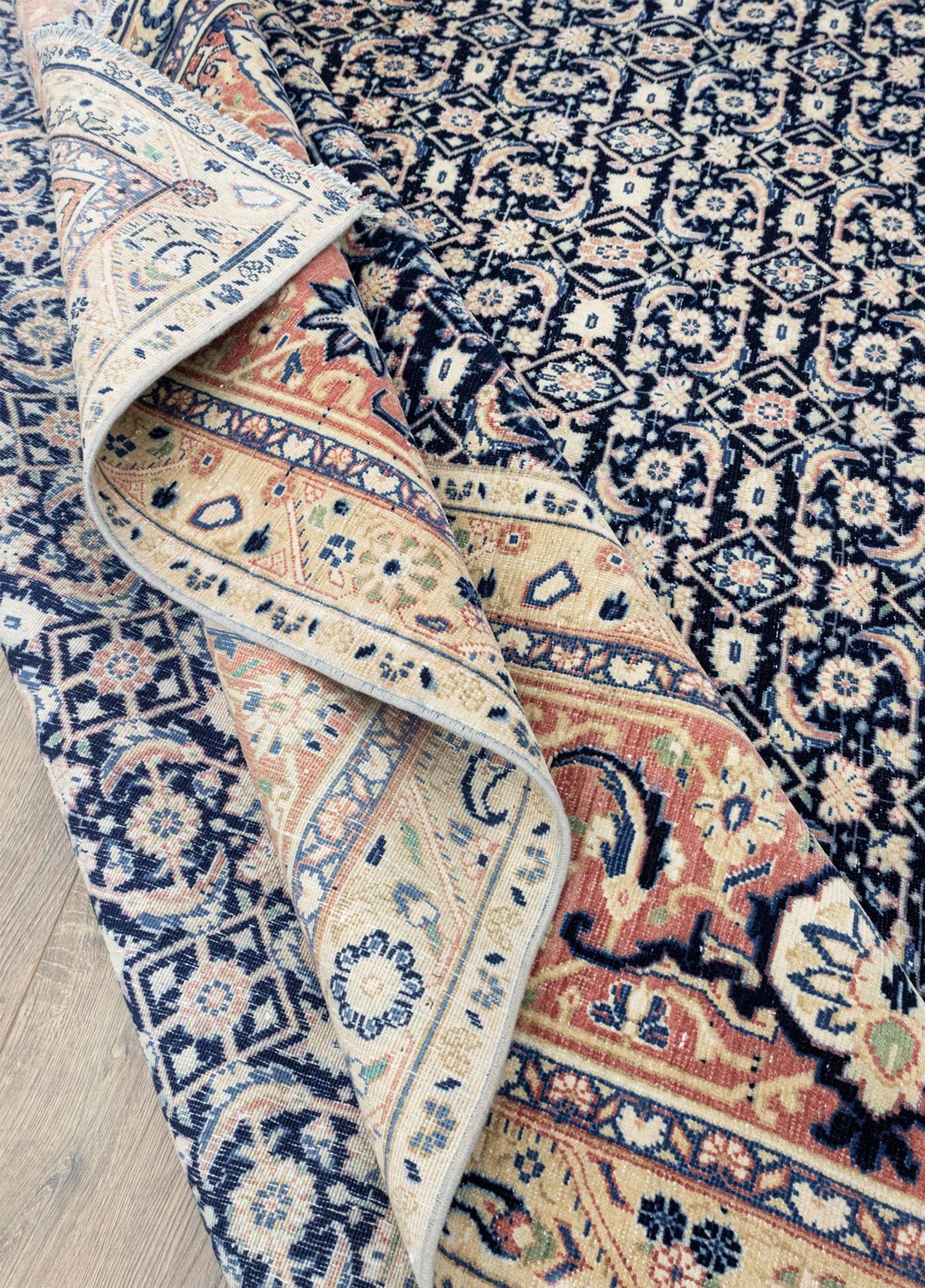 Soho Antiq-Dehloran Fish Design El Dokuma İran Halısı 251x328 Cm-Halı-6-fleurdirect.live