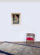 Soho Antiq-Dolf Dama Desenli Yün El Dokuma Tülü Halı 140x287 Cm-Halı-2-fleurdirect.live