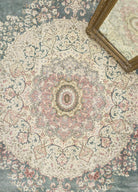 Soho Antiq-Fasa Madalyon Desenli El Dokuma Ladik Halısı 239x353 Cm-Halı-3-fleurdirect.live