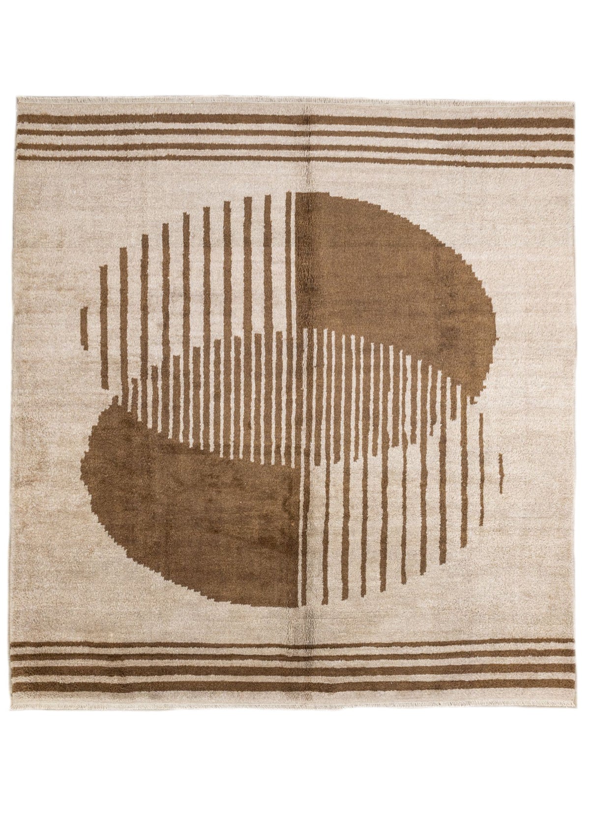 Soho Antiq-Havin Modern Desenli El Dokuma Halı 305x330 Cm-Halı-1-fleurdirect.live