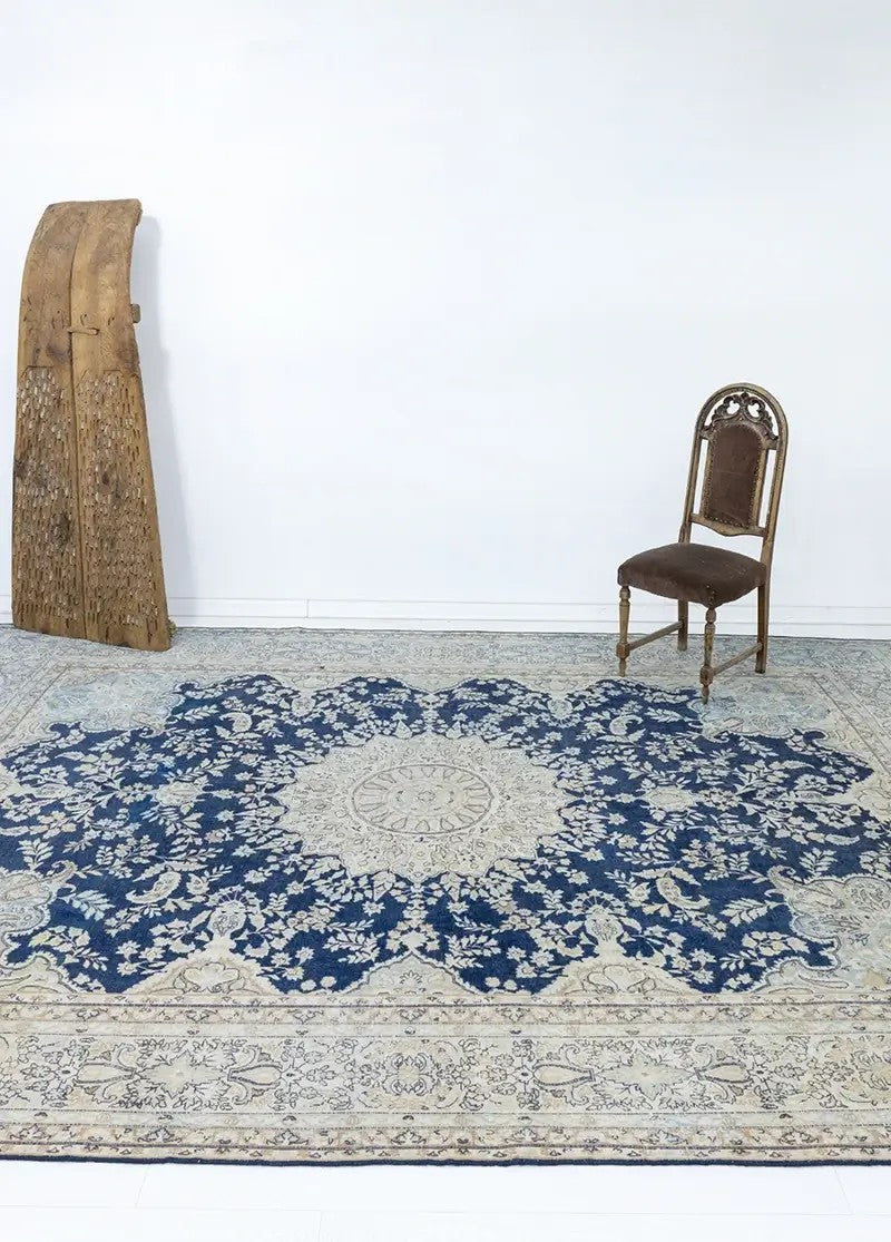 Soho Antiq-Mervdest Madalyon Desenli İran Halısı 297x390 Cm-Halı-2-fleurdirect.live