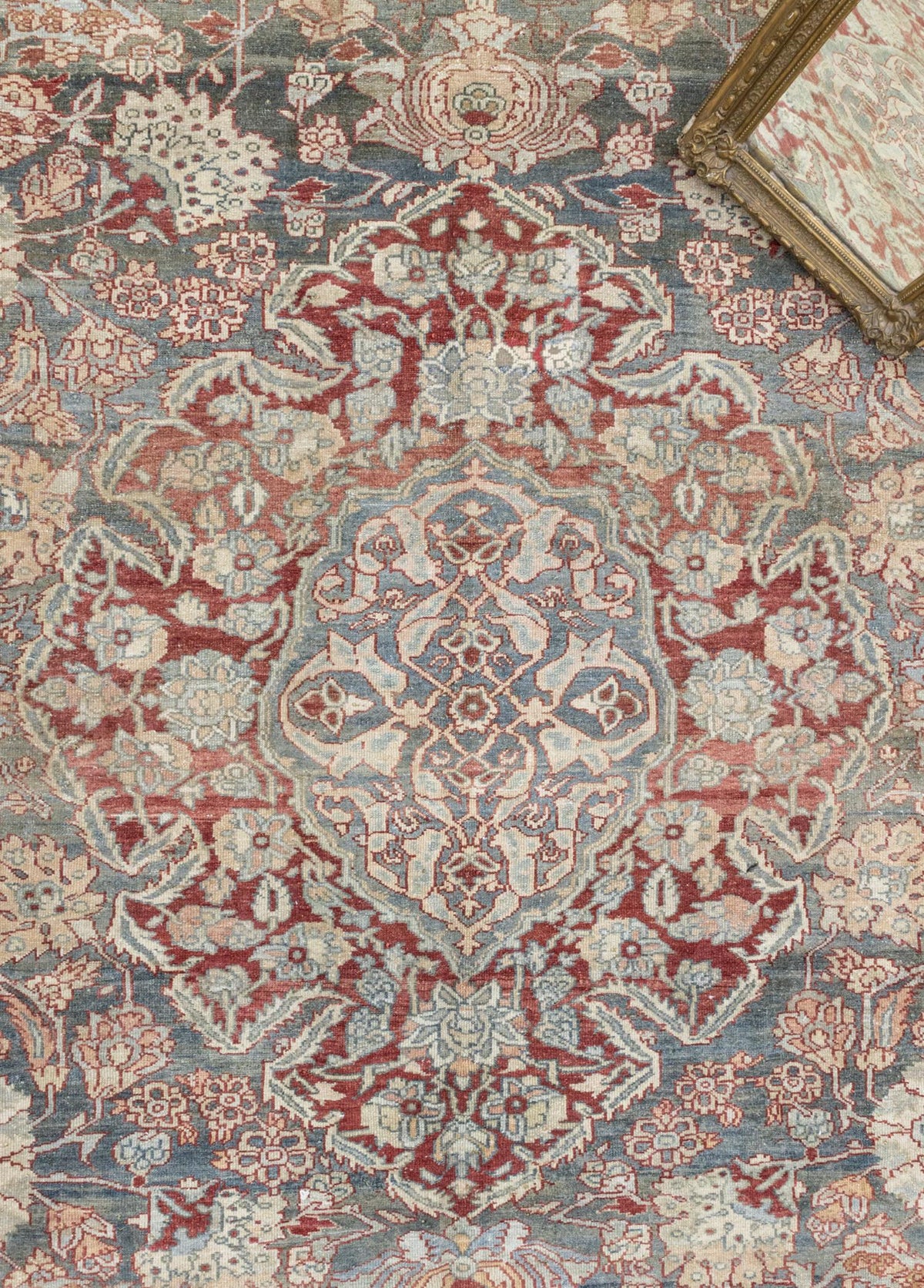 Soho Antiq-Miyane Orientel Desenli Renkli El Dokuma İran Halısı 366x446 Cm-Halı-3-fleurdirect.live