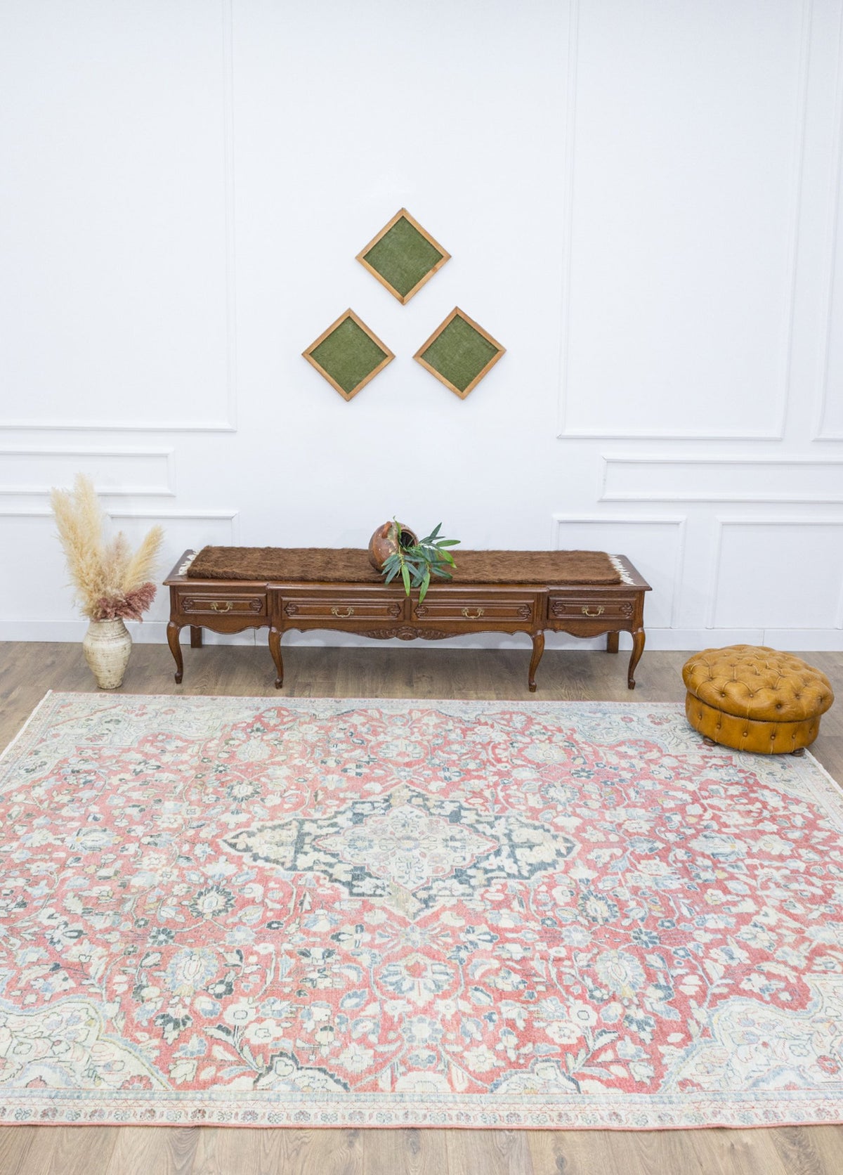 Soho Antiq-Ostan Oriental Desenli Kırmızı İran Halısı 238x334 Cm-Halı-2-fleurdirect.live