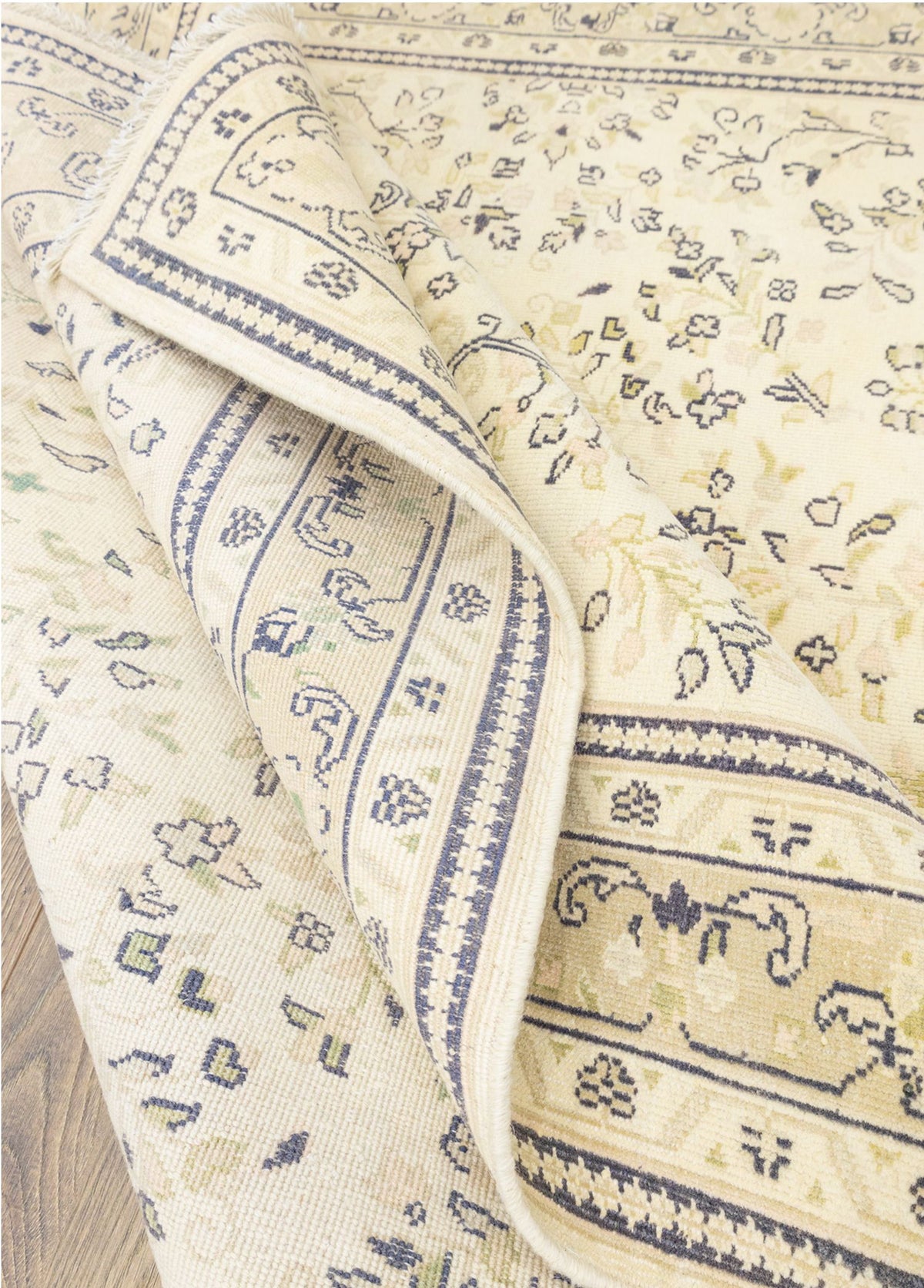 Soho Antiq-Razavi Floral Desenli El Dokuma İran Halısı 183x257 Cm-Halı-6-fleurdirect.live