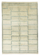 Soho Antiq-Vales İlkel Desenli Yün Shaggy Halı 300x420 Cm-Halı-1-fleurdirect.live