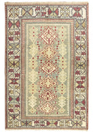 Soho Antiq-Vidar İlkel Desenli El Dokuma Yün Halı 117x178 Cm-Halı-1-fleurdirect.live