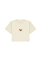 WWF Market-Sincap Crop T-Shirt - Parşömen Bej-T-Shirts-1-fleurdirect.live